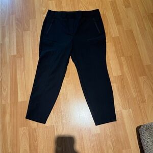 Lane Bryant Black Elastic Waist Pants